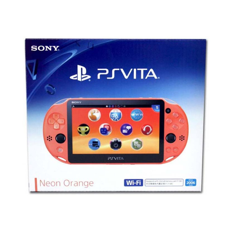 PlayStation Vita Wi-Fi Neon Orange